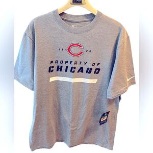 National Football League Chicago Bears Gray Short Sleeve T-Shirt.  Size = XLarge